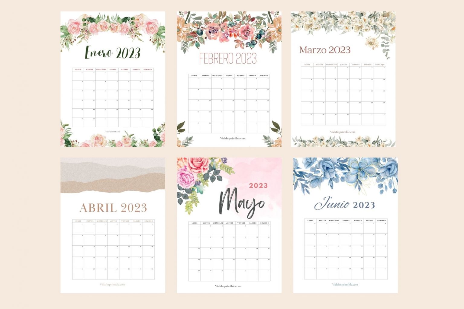 Calendarios 2023 Para Imprimir Y Escribir Calendario Gratis www.vrogue.co